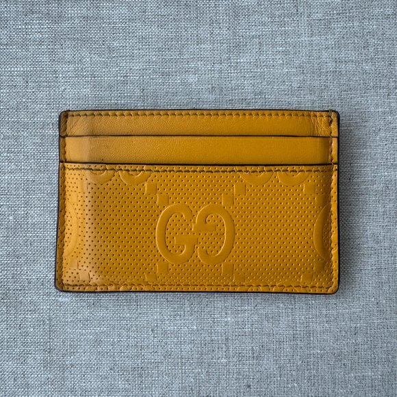 AUTH Gucci GG Card Case Wallet - Picture 5 of 9